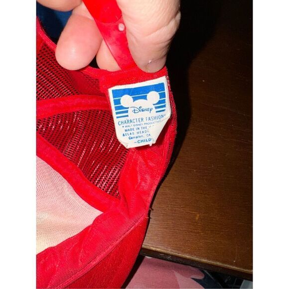 Vintage Disney Mickey Mouse children’s set of 2 trucker hats - Picture 4 of 8